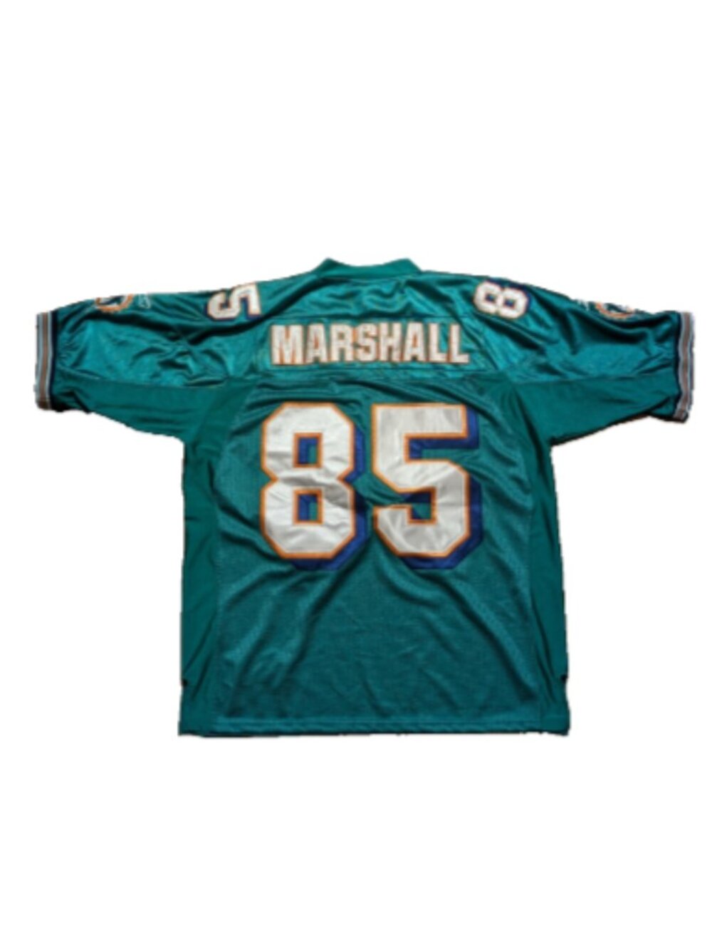 Reebok On Field Brandon Marshall Miami Dolphins Jersey Size 52 Aqua Stitched